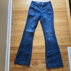 Anthropologie sailor bootcut jean sz 26